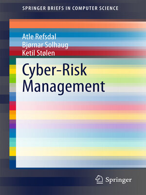 cover image of Cyber-Risk Management